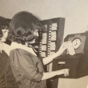 Clocking in Photo: Morlands Magazine, Summer 1965