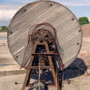 Disused drum Photo: John Fleming